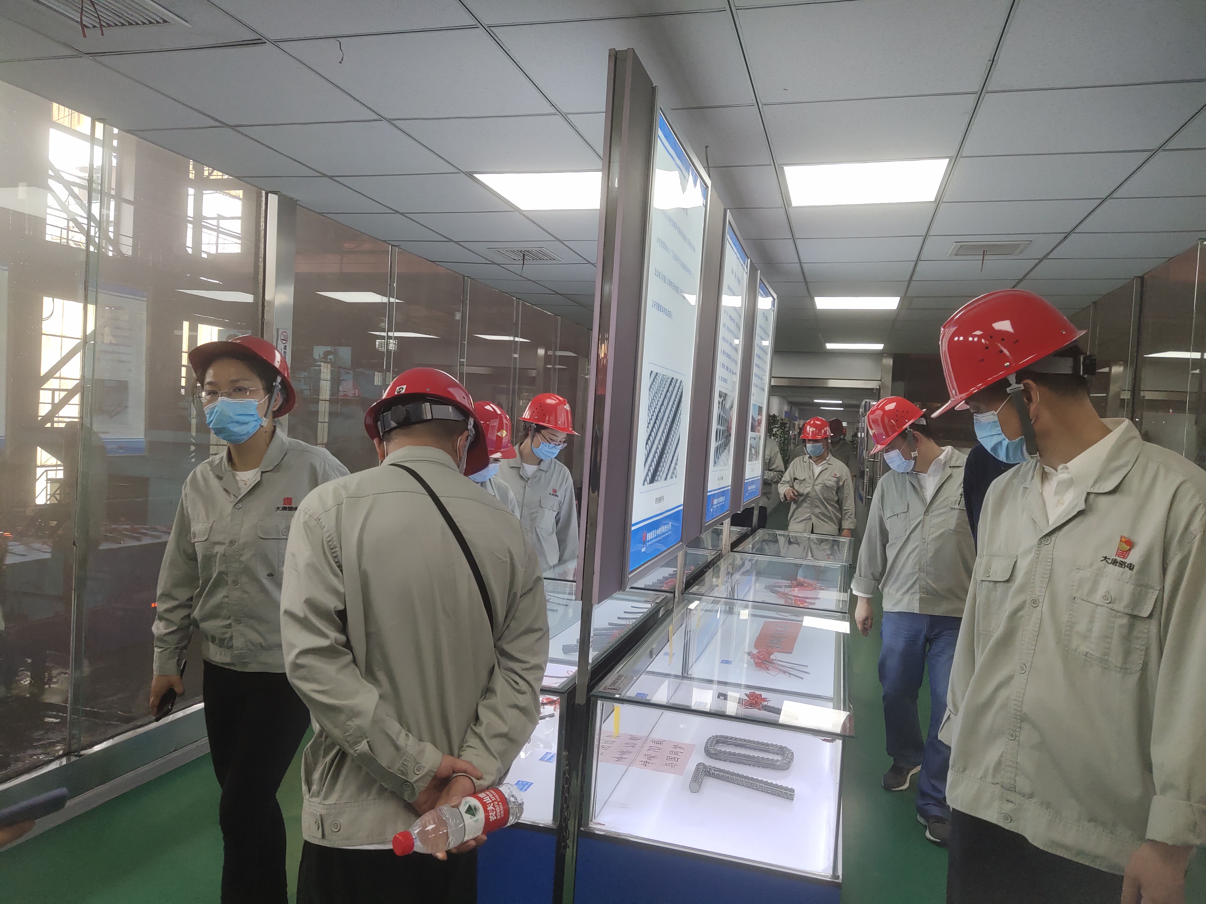 大唐略電“弘揚精神筑夢想”勞模先進學習進漢鋼 大唐略電“弘揚精神筑夢想”勞模先進學習進漢鋼